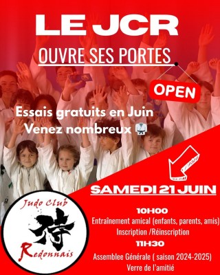 Image de l'actu 'LE JCR OUVRE SES PORTES LE 21 JUIN'